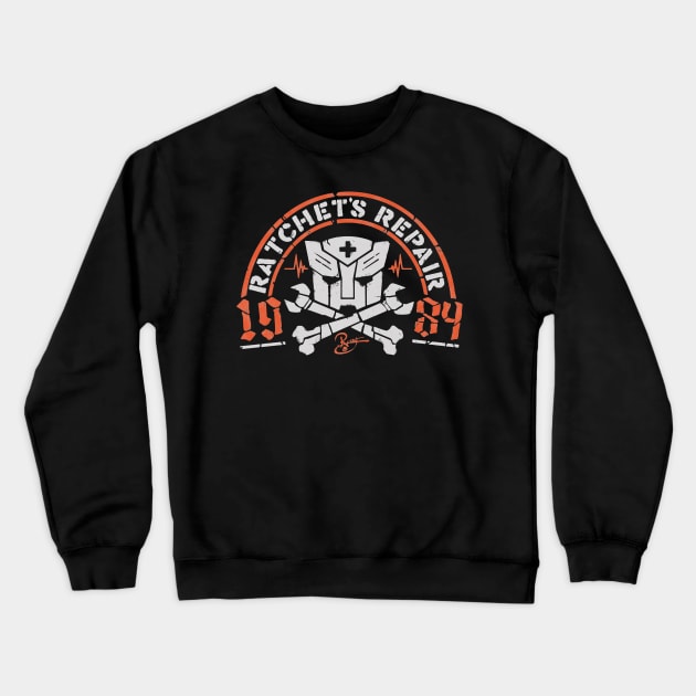 Ratchet's Repair Crewneck Sweatshirt by Punksthetic